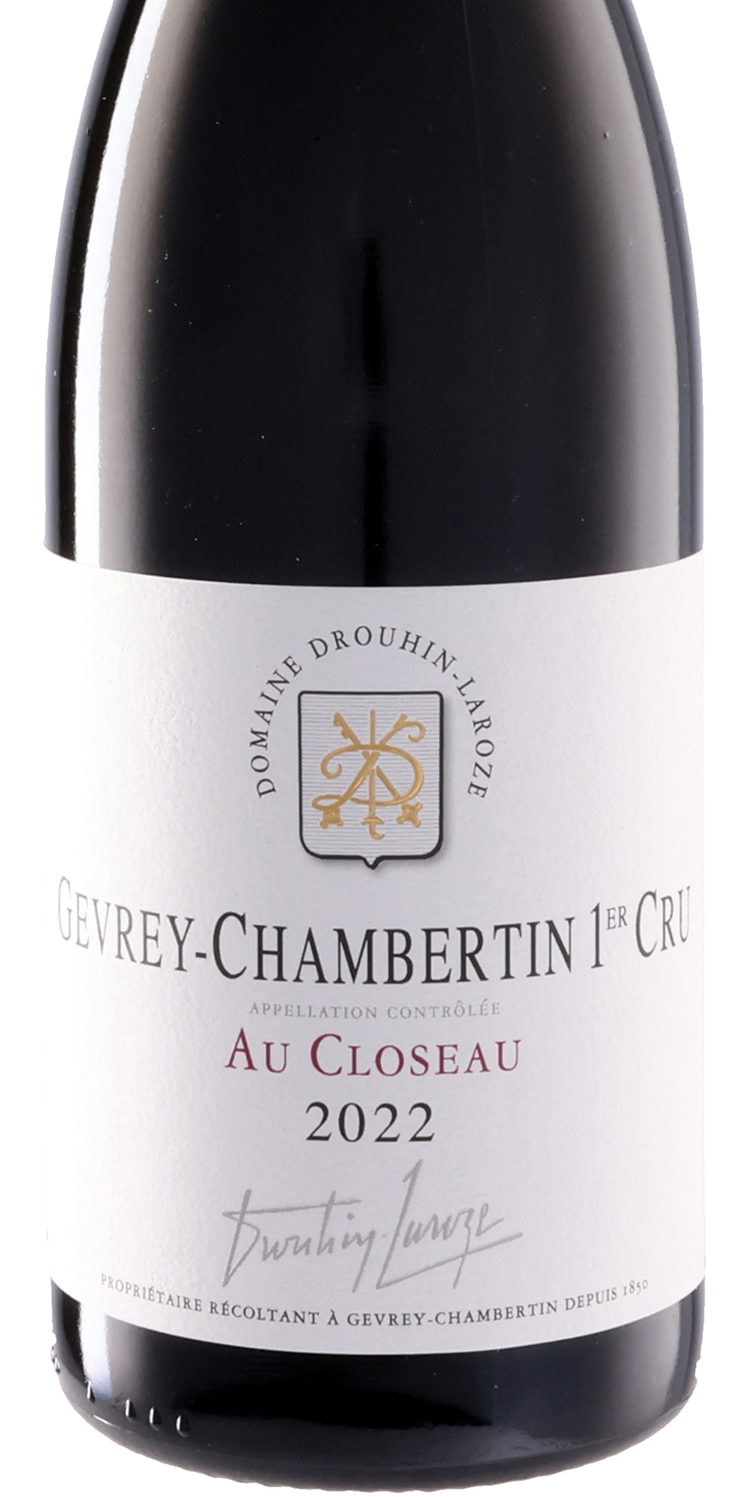 ジュヴレ・シャンベルタン プルミエ・クリュ オー・クロゾー 2022