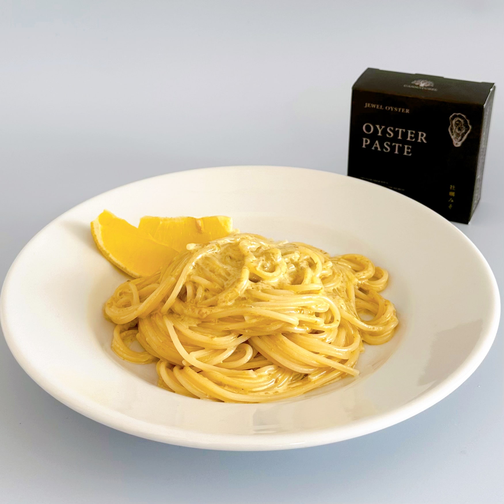 牡蠣みそクリームパスタ 