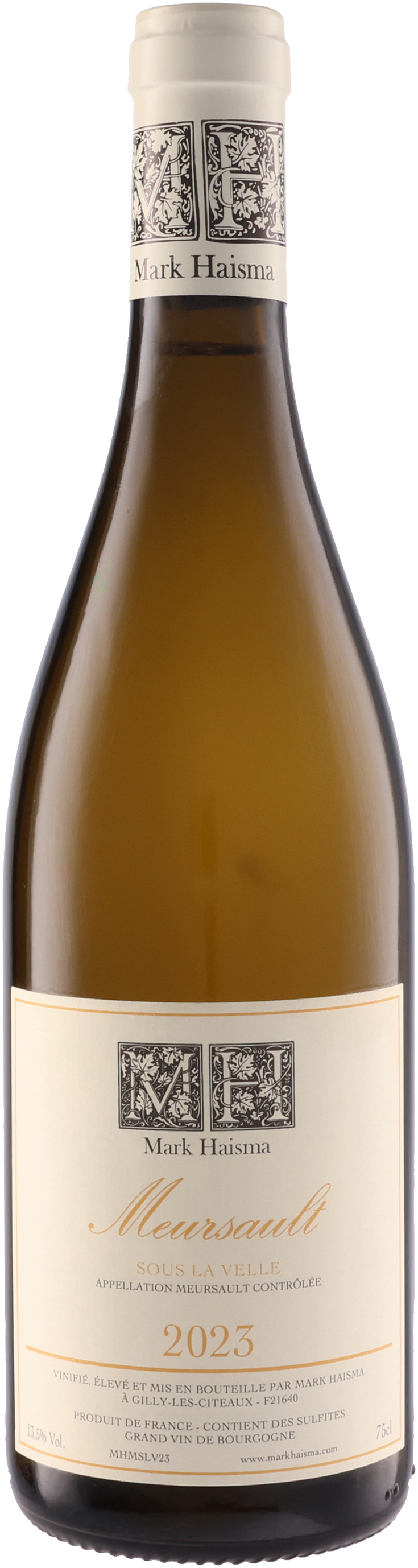 ムルソー スー・ラ・ヴェル 白 2023