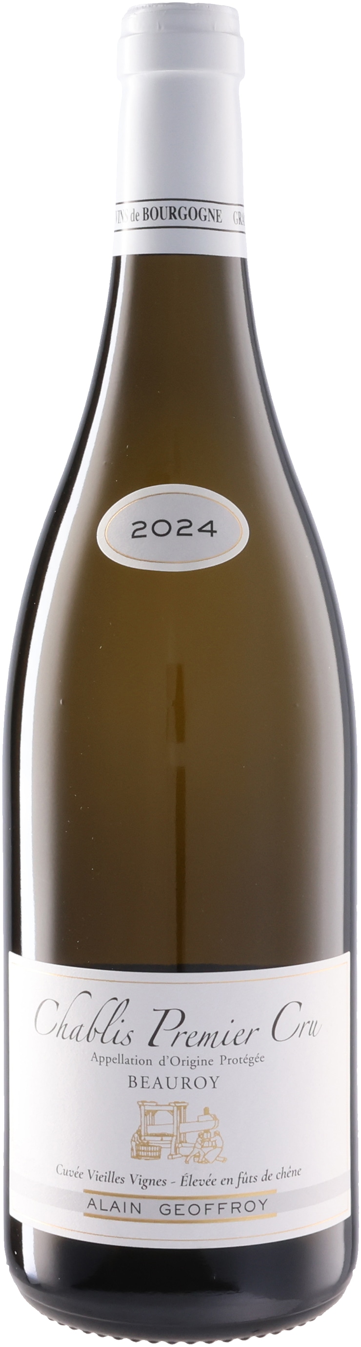 シャブリ プルミエ・クリュ ボーロワ キュヴェ・ヴィエイユ・ヴィーニュ オーク樽熟成 2024