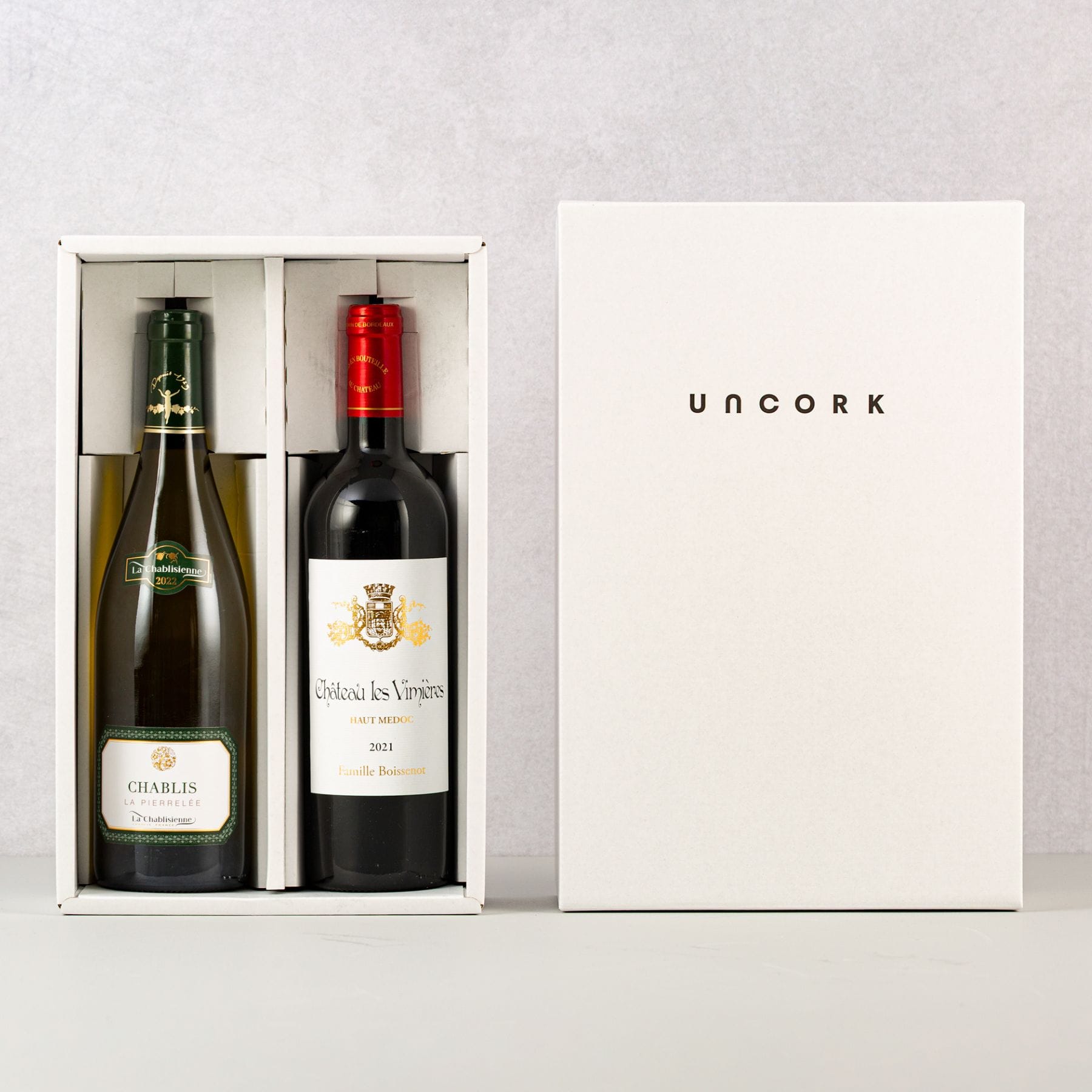 ワイン・日本酒2本用ギフトボックス