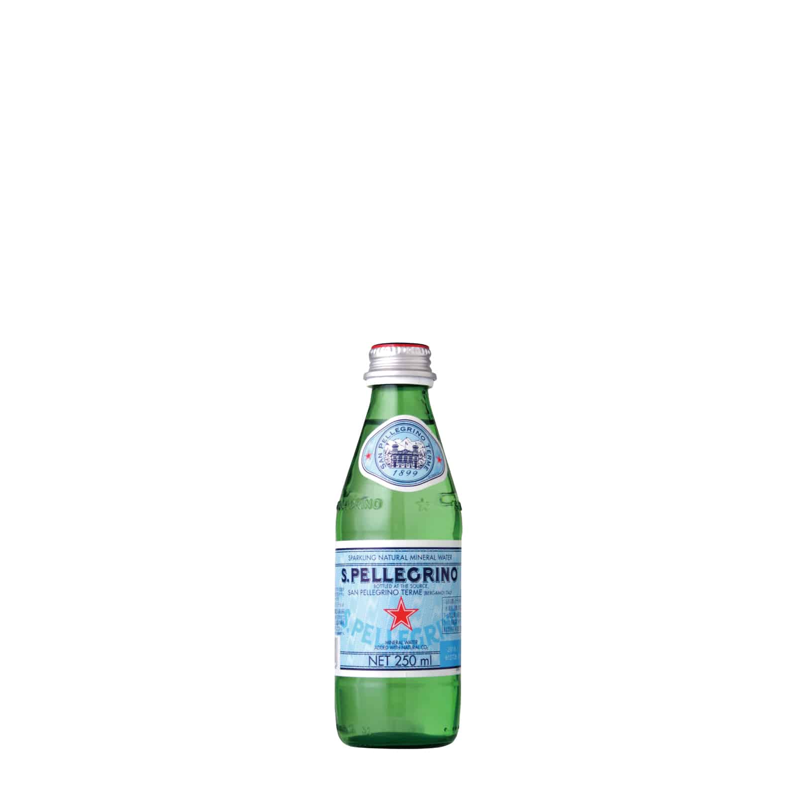 サンペレグリノ　炭酸水　250ml瓶×24本入