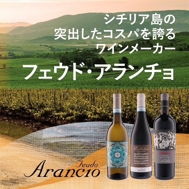 フェウド・アランチョ特集  ～突出したコスパを誇るワインメーカー～