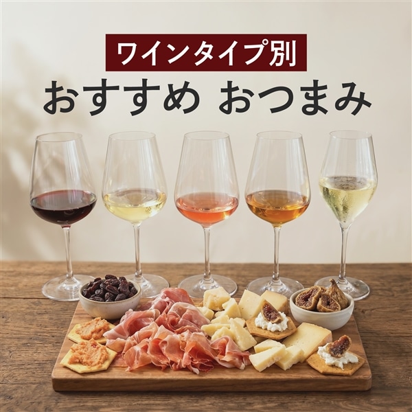 ワインタイプ別おすすめおつまみ特集入口