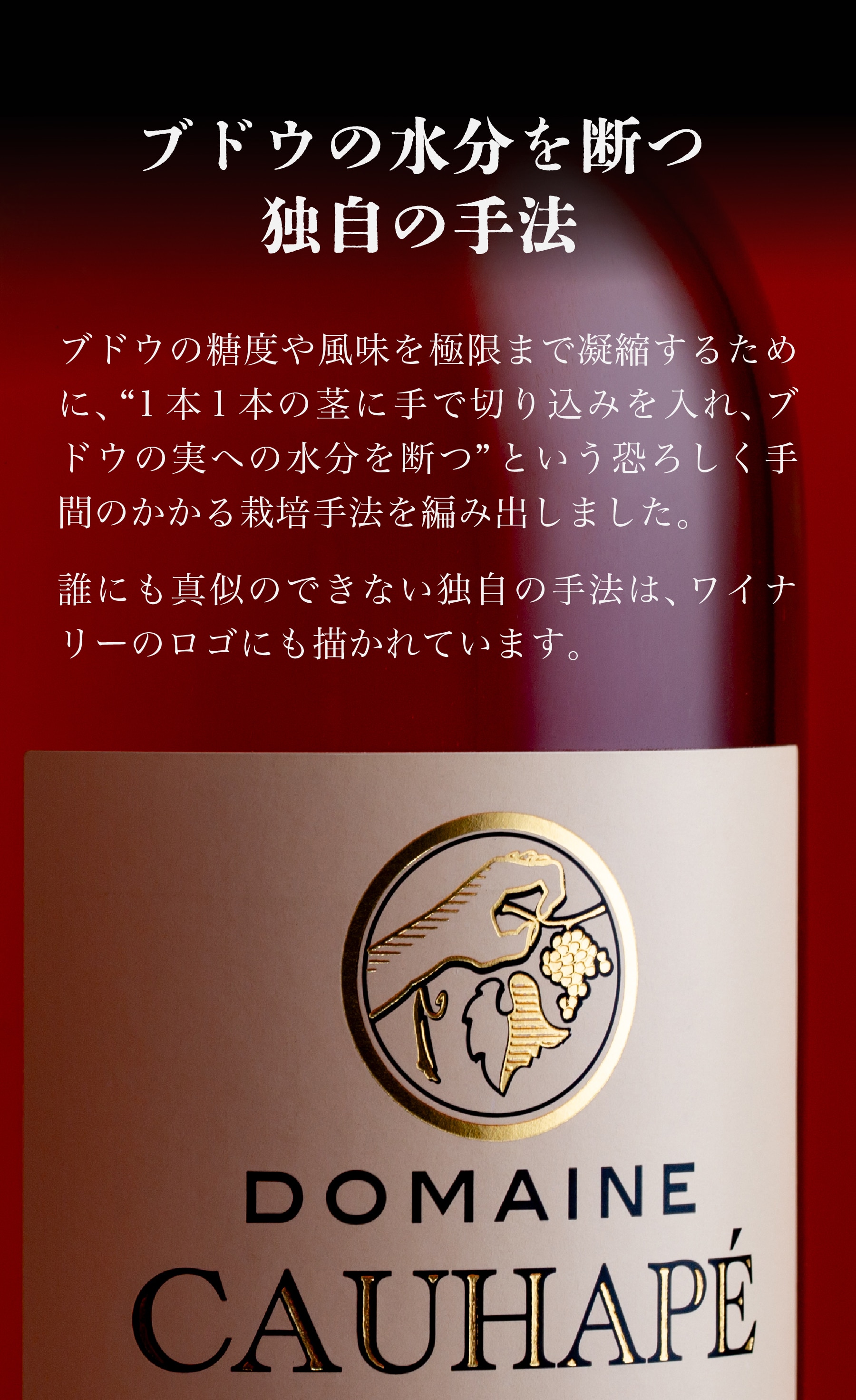 誰にも真似できない独自の手法