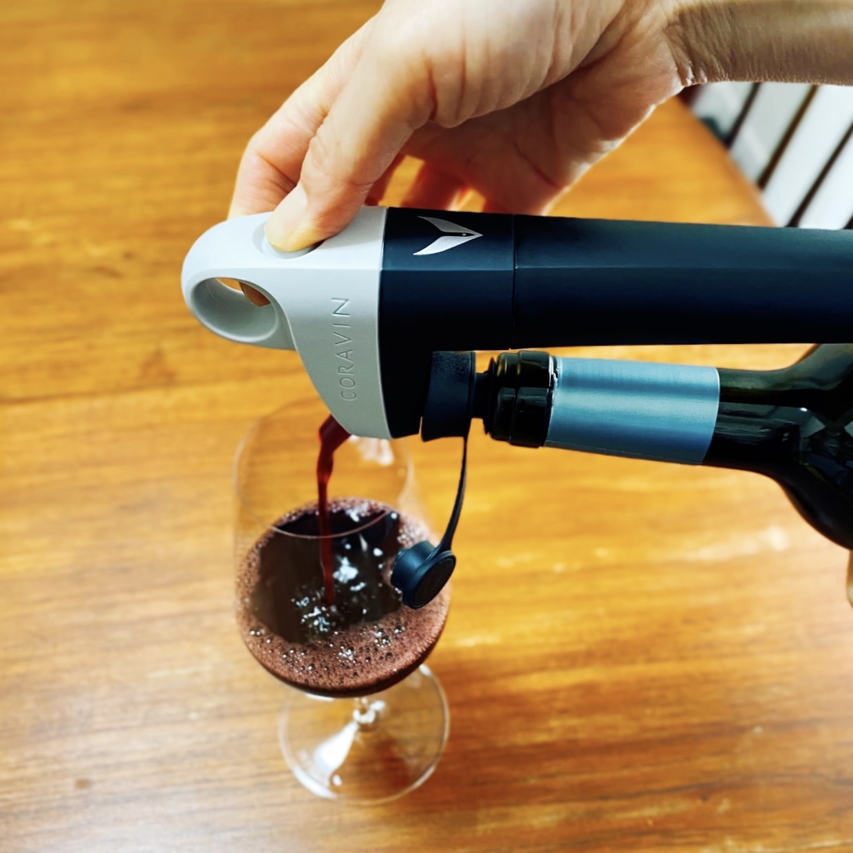 Coravin pivot