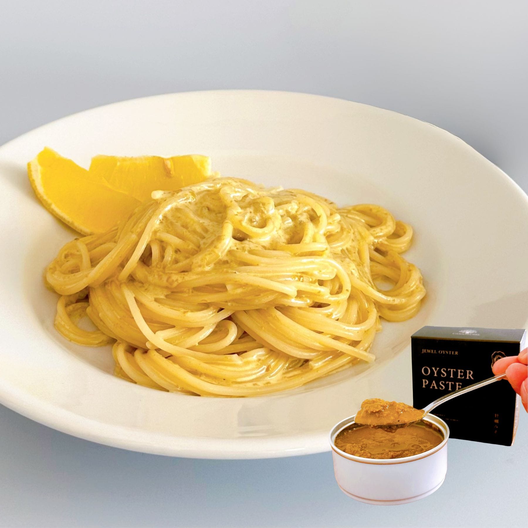 Oyster Paste 牡蠣みそ 95g 缶入りで作るクリームソースパスタ
