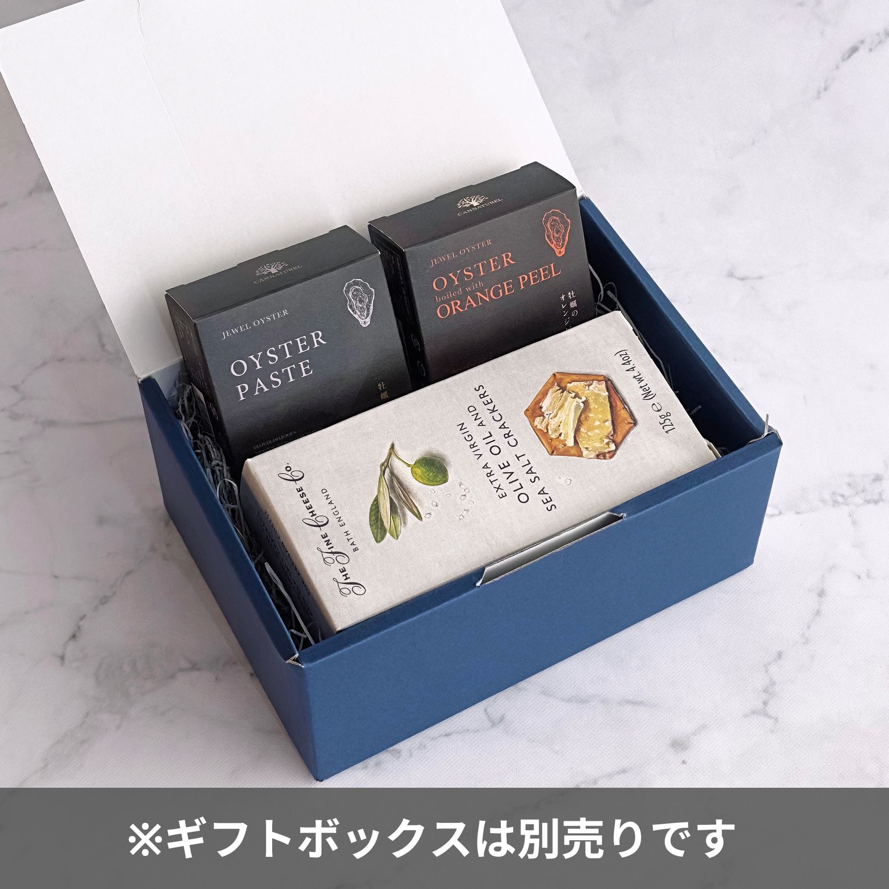 ワインを楽しむおつまみセット～牡蠣とフォワグラ～ギフトボックス入り